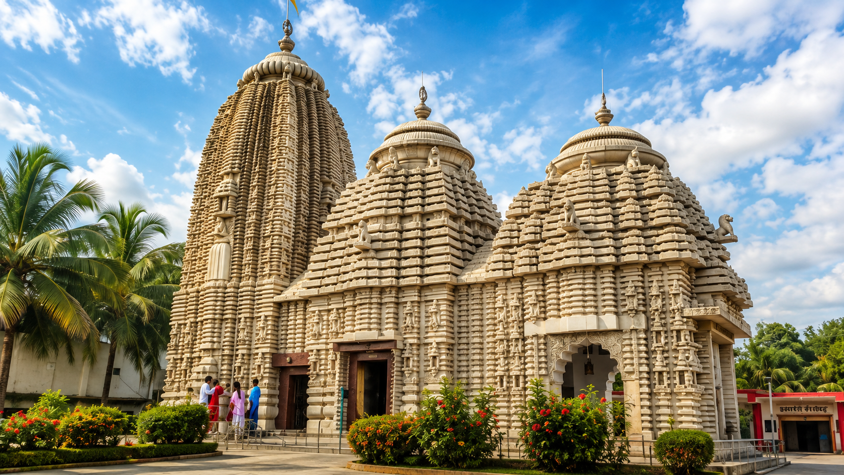 Jagannath Temple Bokaro evening sunset view